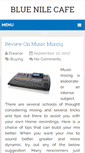 Mobile Screenshot of bluenilecafe.net